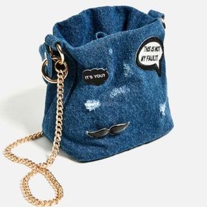 Zara Denim Purse